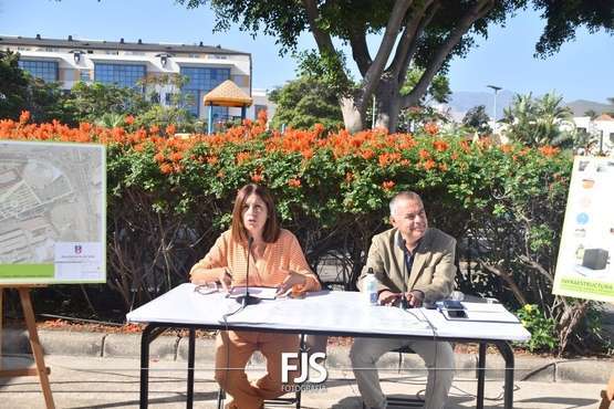 Telde presenta el proyecto de remodelación del parque de San Juan/Francisco Javier Santana.